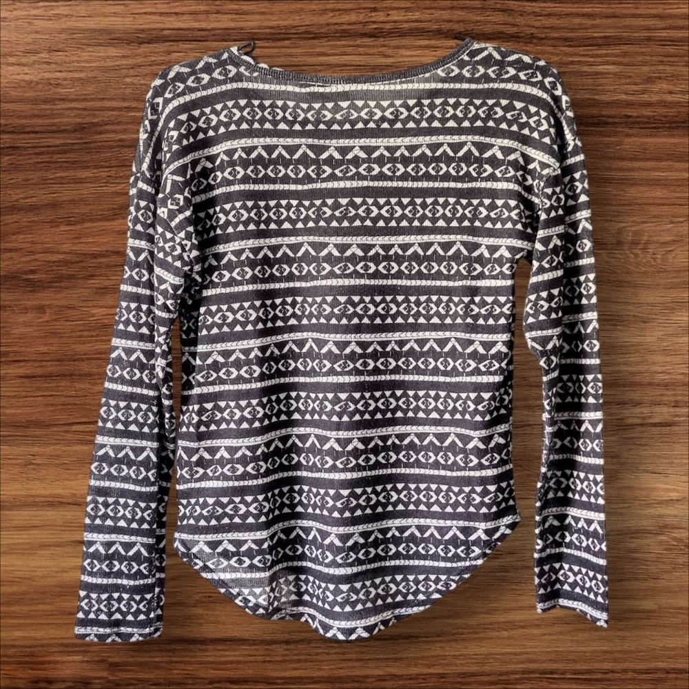 Girl's Mudd Aztec Print Shirt Size 14 - Picture 2 of 3